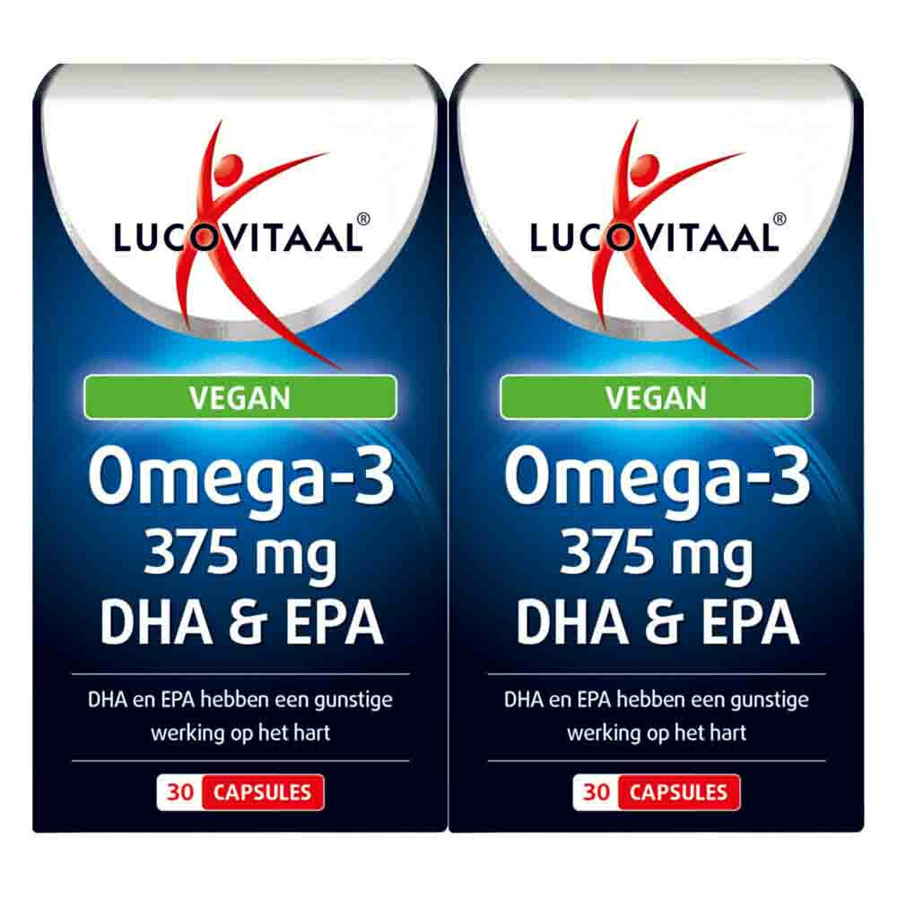 2x Lucovitaal Omega-3 EPA & DHA30 capsules