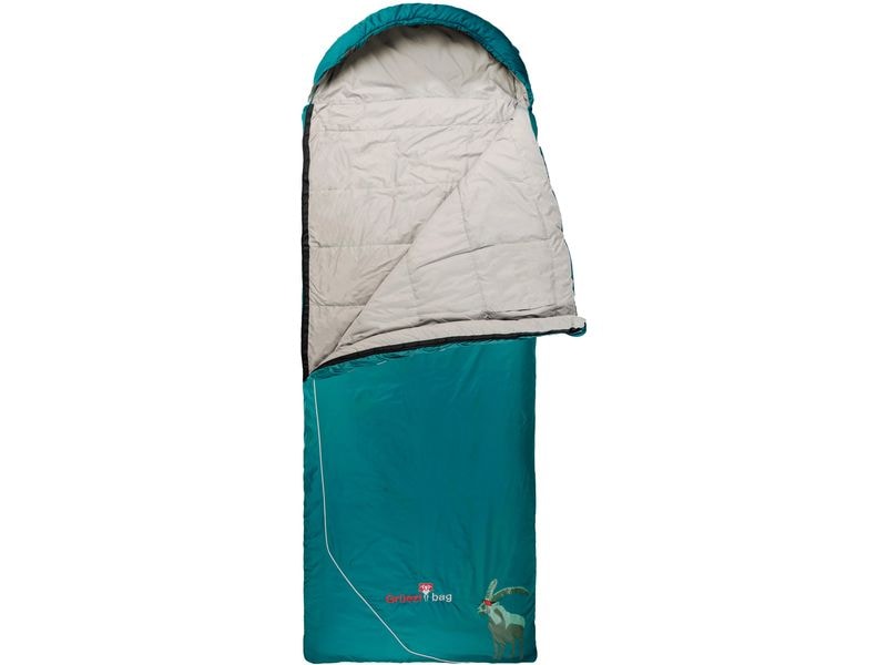 Grüezi Bag Schlafsack Biopod Wolle Goas Comfort Polyester, Hochwertiger leichter Schlafsack in Deckenform