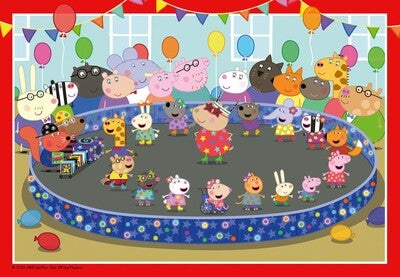 Ravensburger Peppa Gris Puslespill 2x24 Brikker