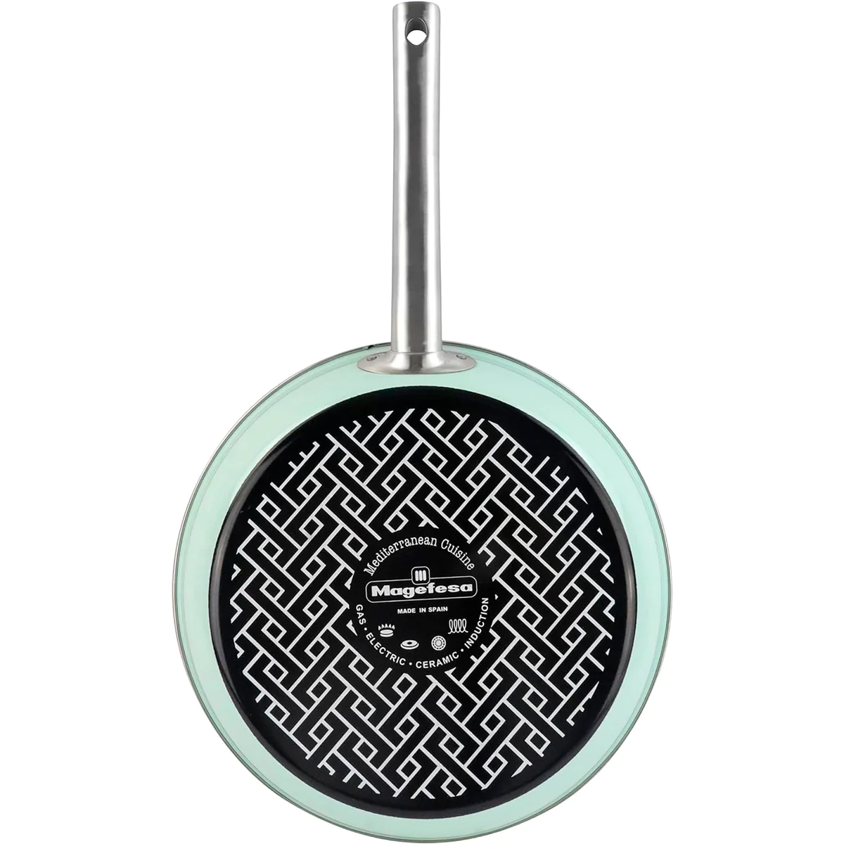Magefesa Lot de 3 Poêles Induction 22-26-30 cm, Revêtement Antiadhésif