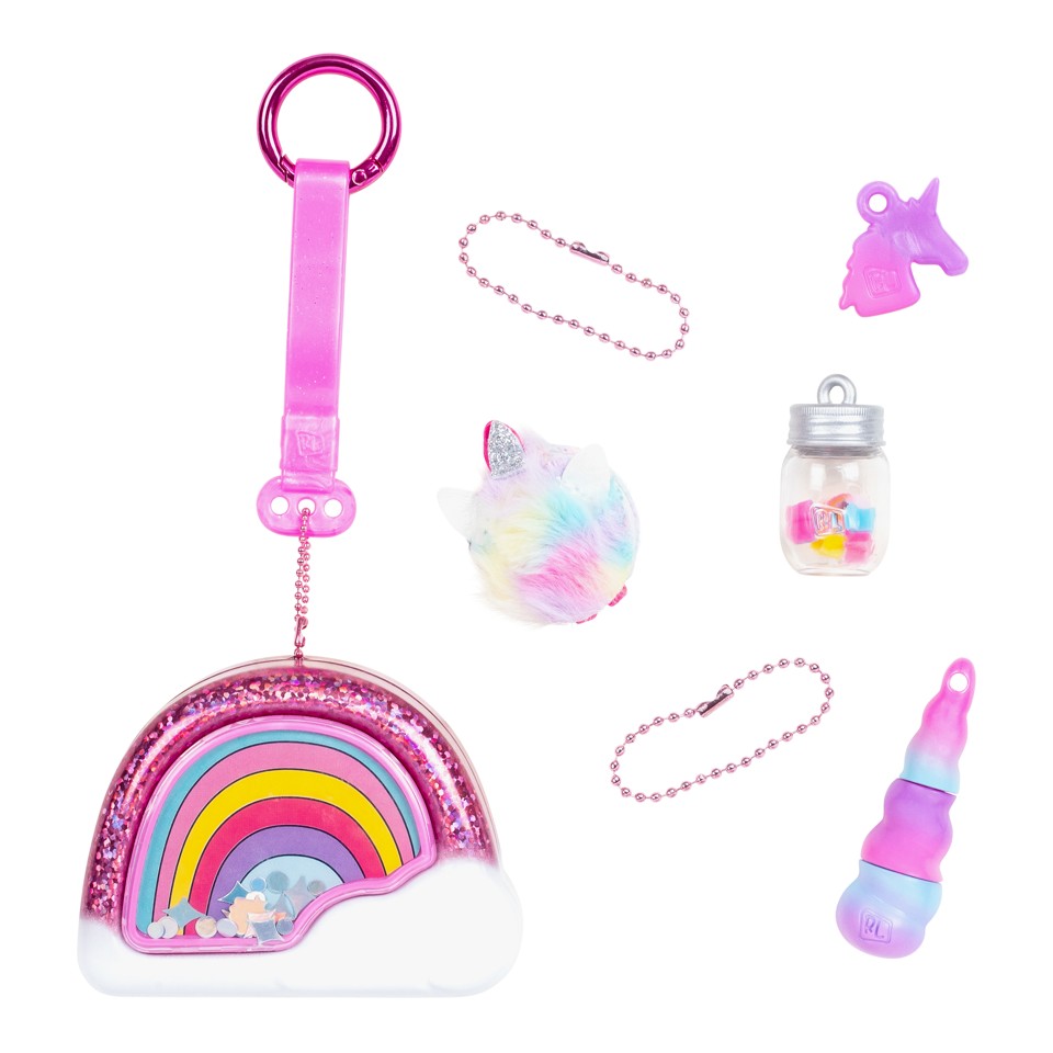 Real Littles Mini dåser med charms af skoleredskaber - Clip on Playset