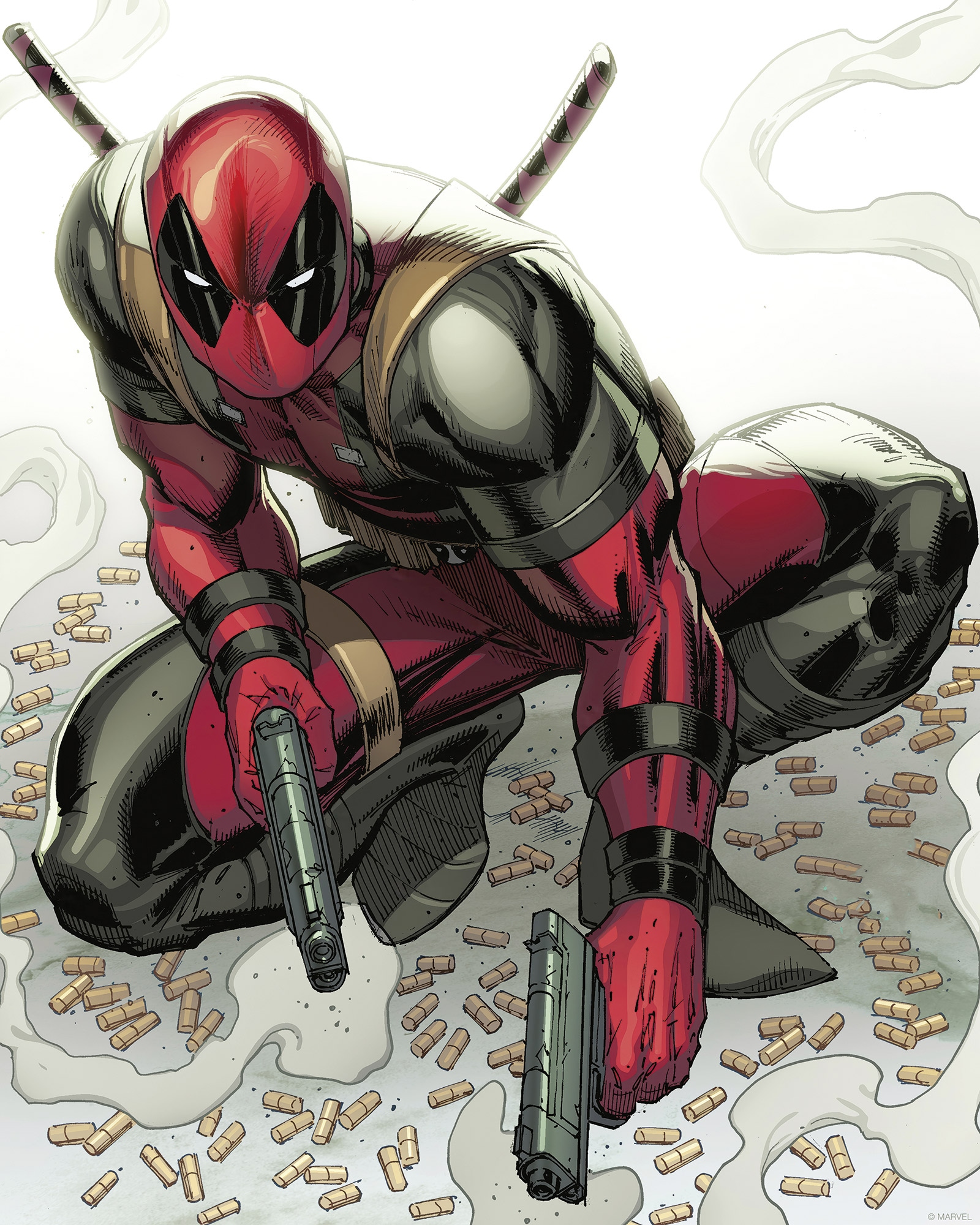 Komar Wandbild »Marvel Deadpool Bullets« Disney Set, 1 Stk. tlg. 40 x 50 cm (Breite x Höhe) - Kinderzimmer, Dekoration