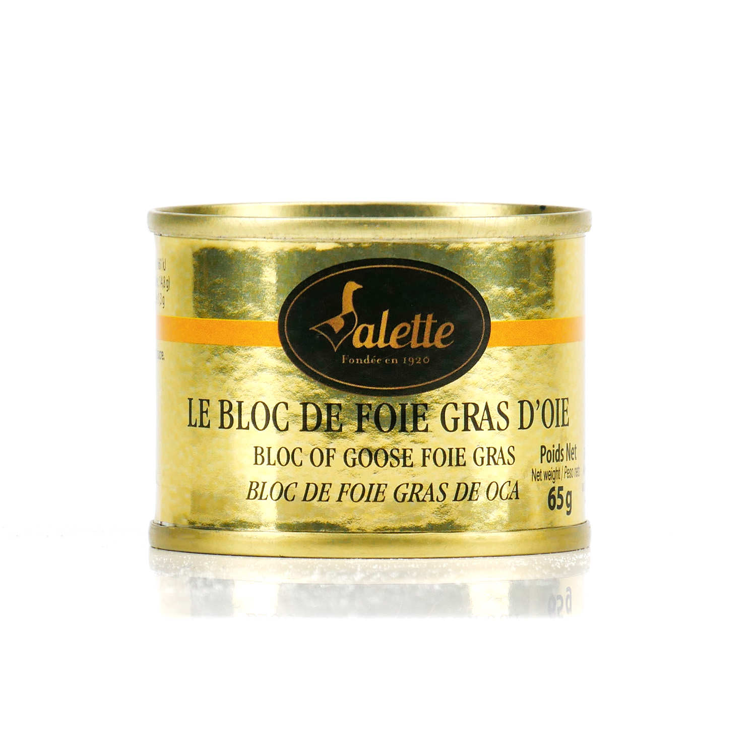 Le bloc de foie gras d'oie