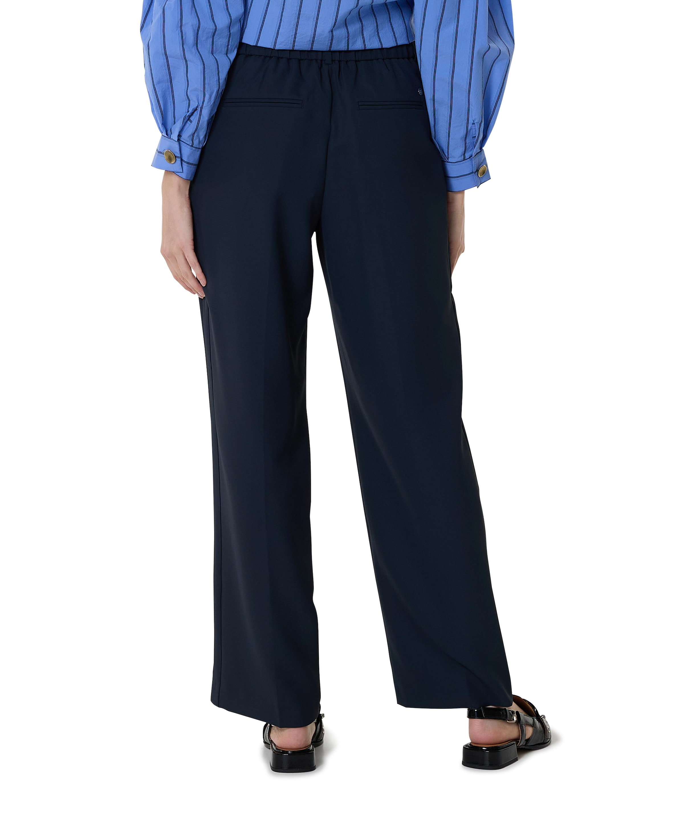 Mos Mosh MMBai Miley pantalon REGULAR blauw