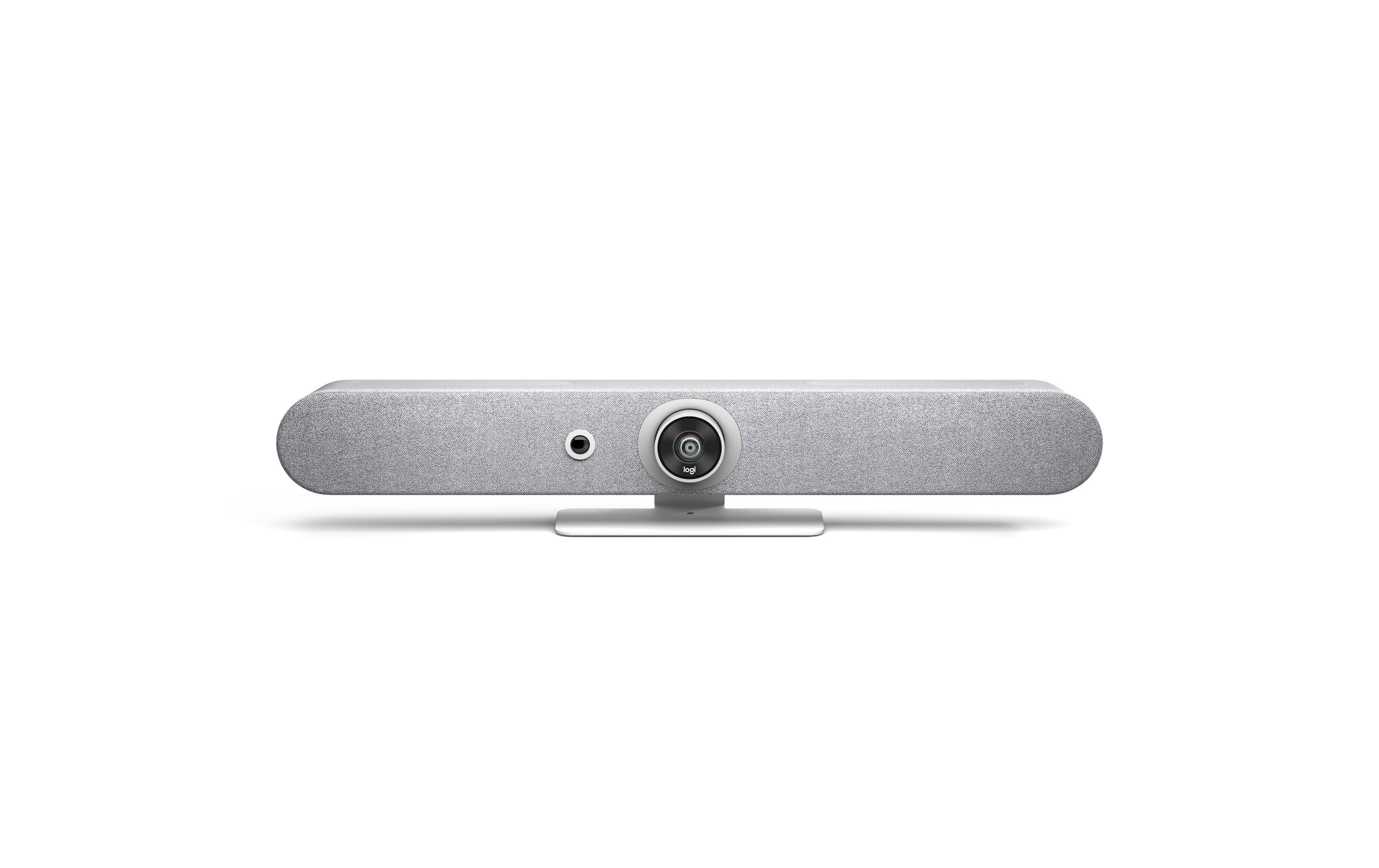 Rally Bar Mini White Video Collaboration Bar 4K 30 fps<br>Rally Bar Mini erstklassige All-in-one-Videobar für kleine Räume