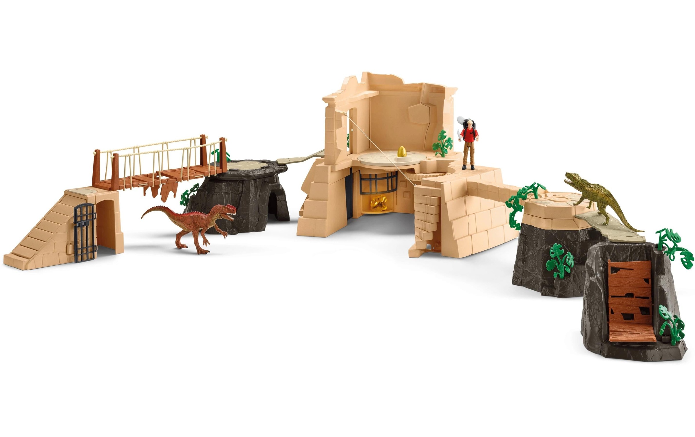 Schleich® Spielfigur »Dino Tempel-Eroberung Mega-Set«