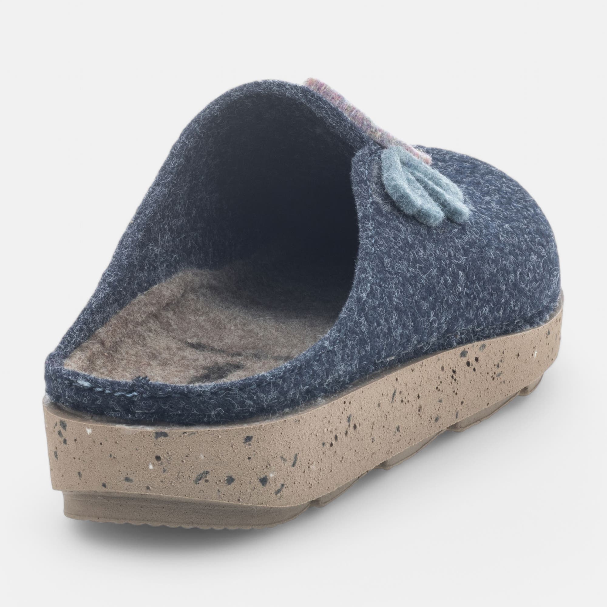 Pantoufles mules Femme bleu marine