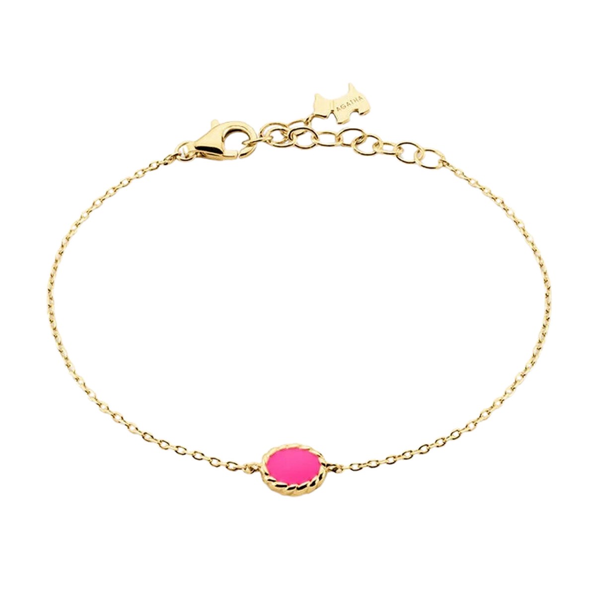 Bracelet Agatha Atma doré nacre