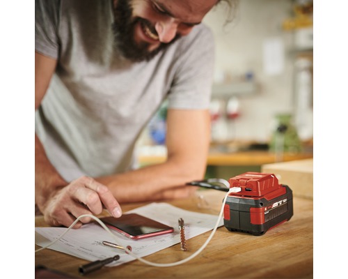 Einhell Power X-Change TC-CP 18 Li USB USB-batterijadapter (batterij en lader niet inbegrepen)