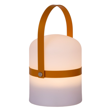 Lucide USB oplaadbare tafellamp Little Joe 0.3W bruin