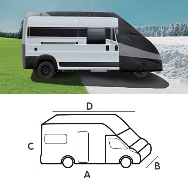 Housse Fourgon Ducato 4 SAISONS 5m99 UV BRUNNER