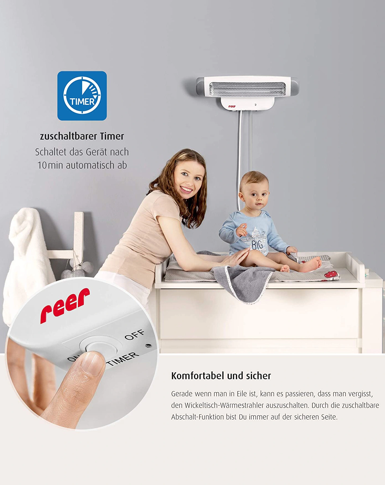 Heizstrahler 2IN1 FEEL WELL als Standgerät