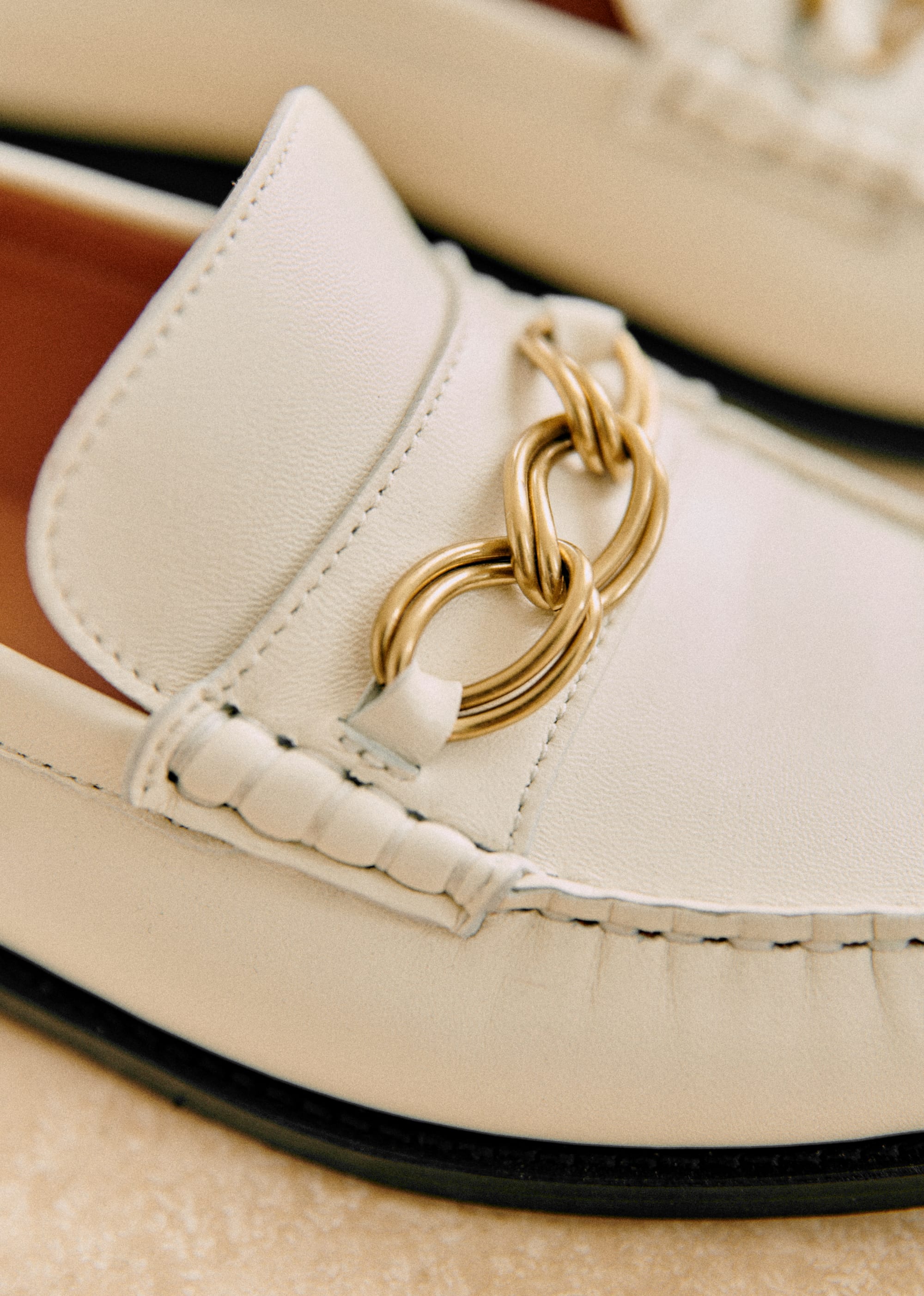 Mocassins Vicky - Ecru Lisse - SOULIERS/SOULIERS Mocassins 5906285