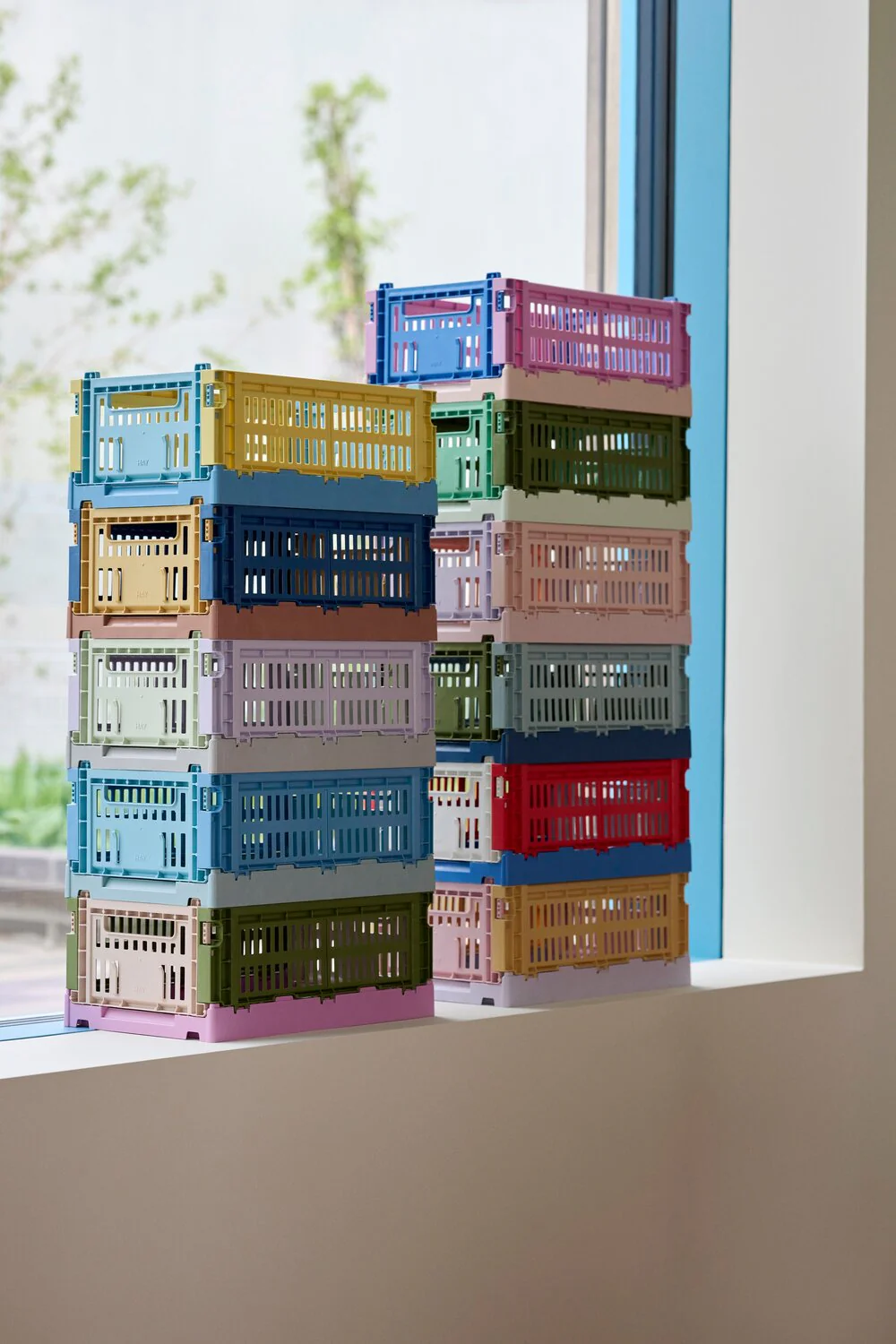 HAY  Colour Crate Mix S kasse - Sky Blue
