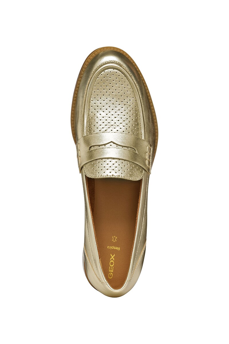 Mocassins GEOX em couro respirável, Jaylon 2