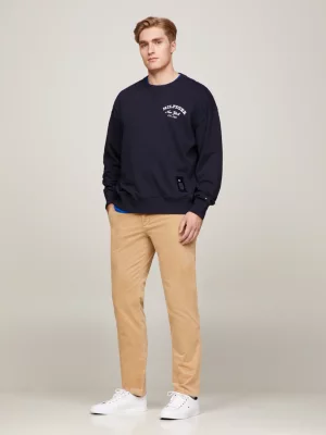 Suéter Prep Crew Neck Archive Fit