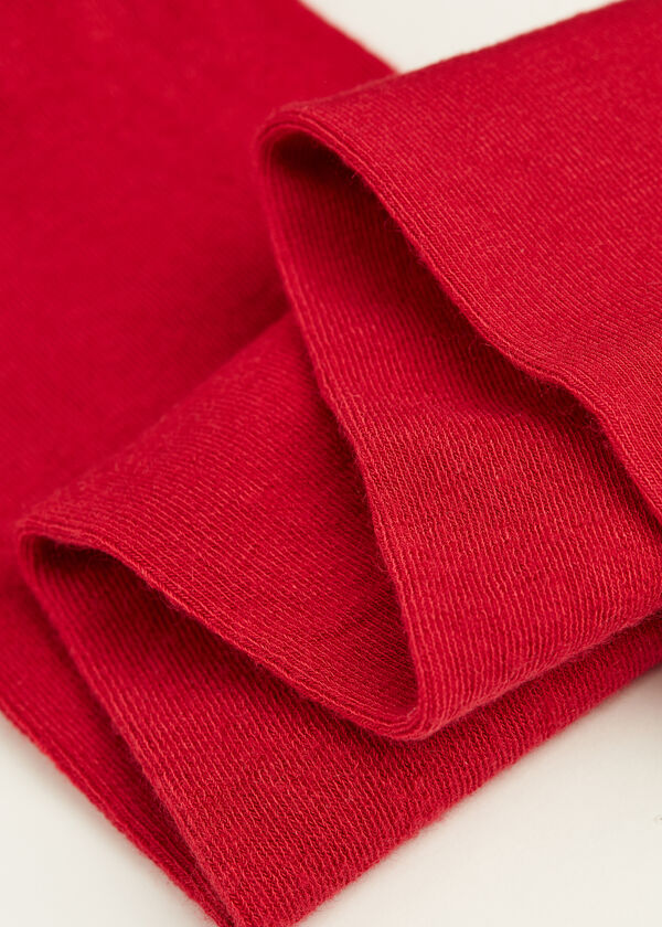Meia-calça super opaca para meninas com cashmere
