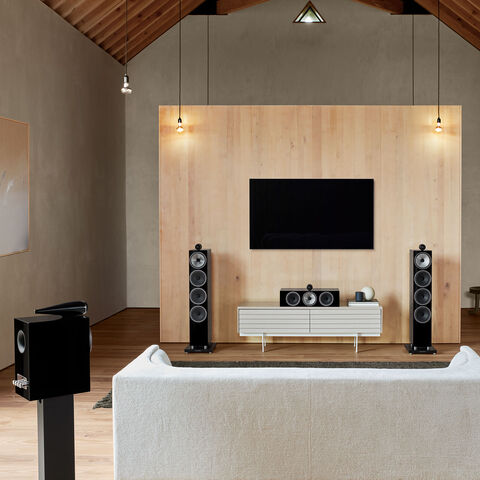 Bowers & Wilkins 702 S3 – exclusieve topluidspreker met subliem geluid Hoogglans zwart