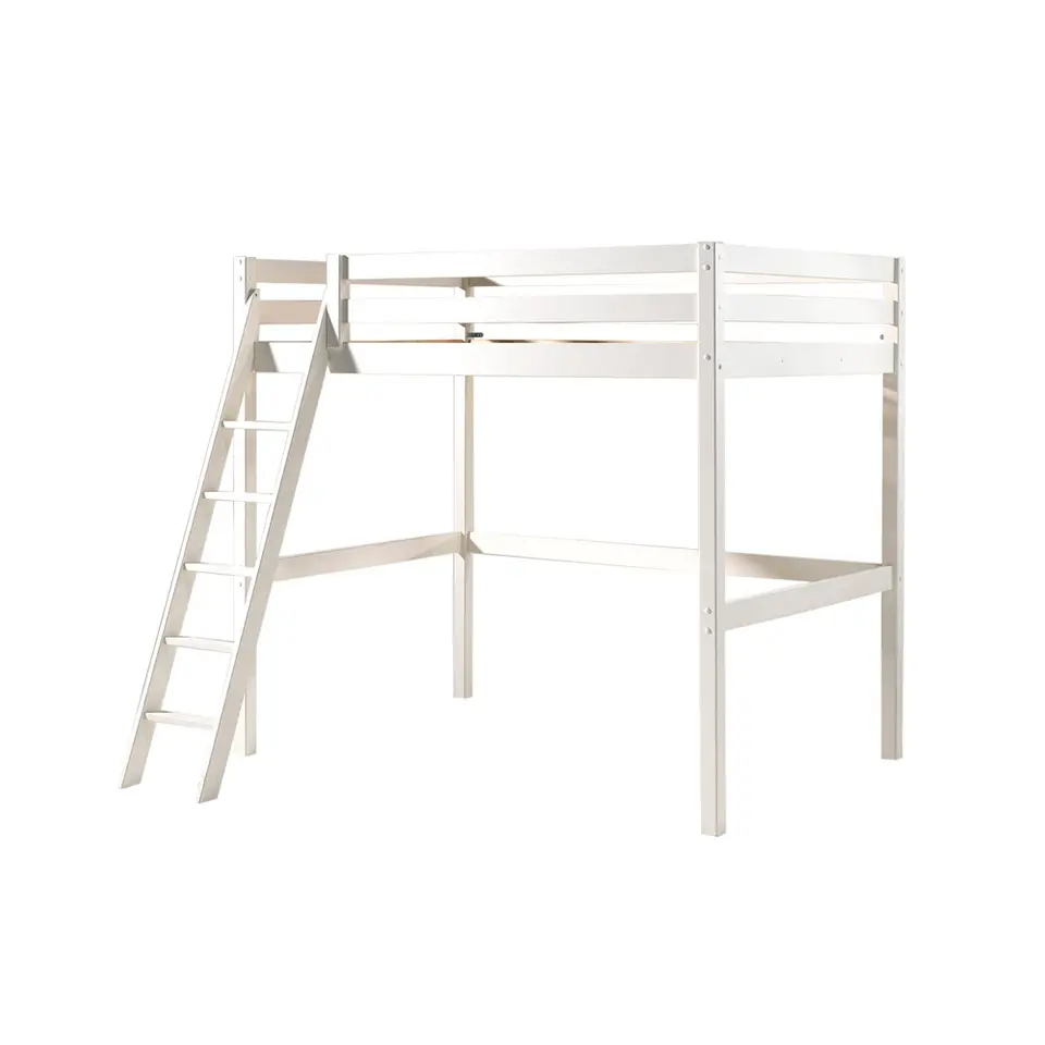 Vipack hoogslaper Pino - wit - 209x215x190 cm