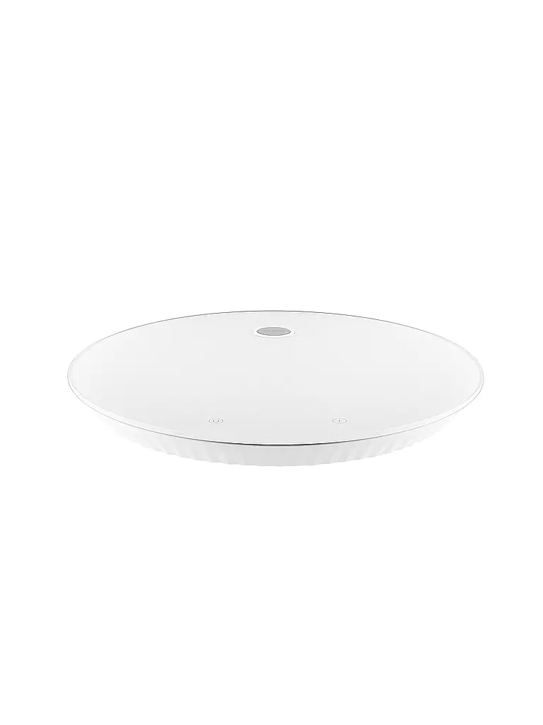 ALESSI Digitale Küchenwaage Plisse Thermoplastisches Harz / Weiss weiss