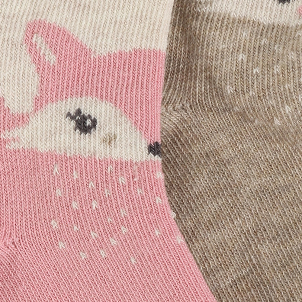 Køb Minymo Wild Rose Strømper W. 3D Effect (2-Pack)