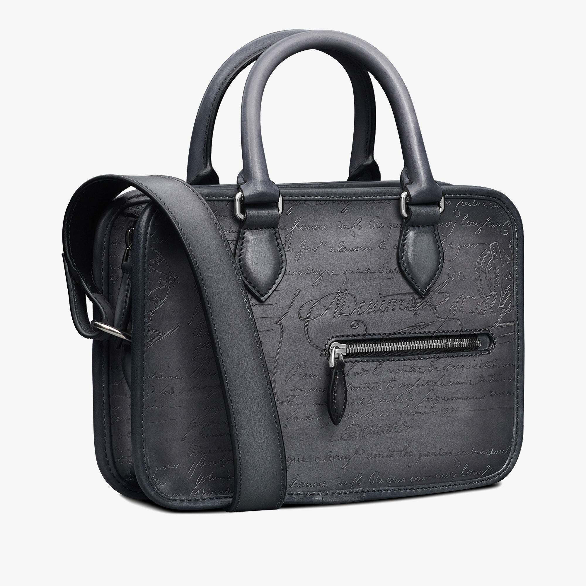 Sac Bandoulière Un Jour Gulliver En Cuir Scritto