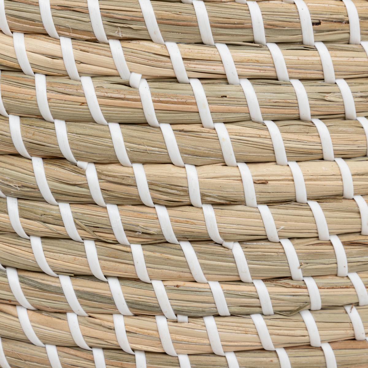 PANIER CORBEILLE SOLEYA PAILLE TAILLE M