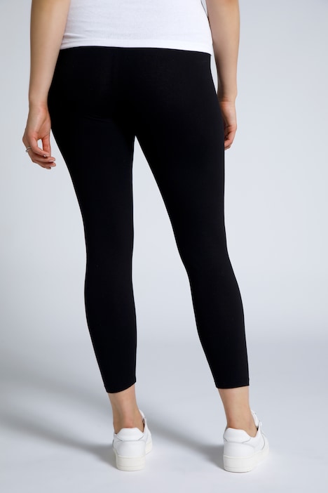 Leggings Doppelpack, schmal, High Waist, Elastikbund