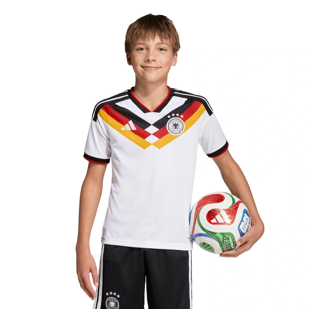 Camisola adidas Alemanha DFB Primeiro Equipamento Mundial 2026 Criança