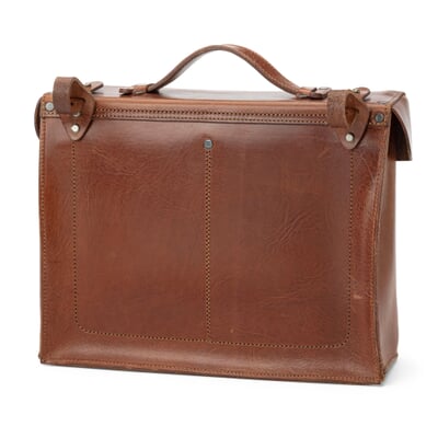 Gepäckträgertasche Rindleder