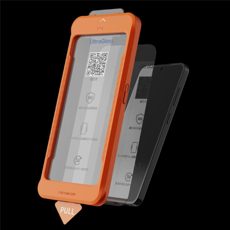(2er Set) Samsung Galaxy S25 Ultra GlassGo Panzer Glas Displayschutz Case Friendly