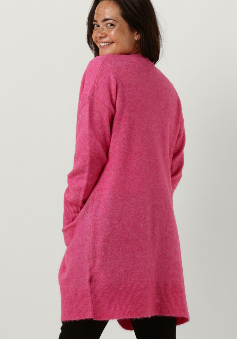 SELECTED FEMME fuchsia selected femme vest slflulu new ls knit long cardigan b