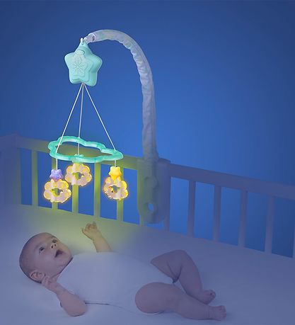 PlayGrå musikuro - Dreamtime Musik Uro m. Lys