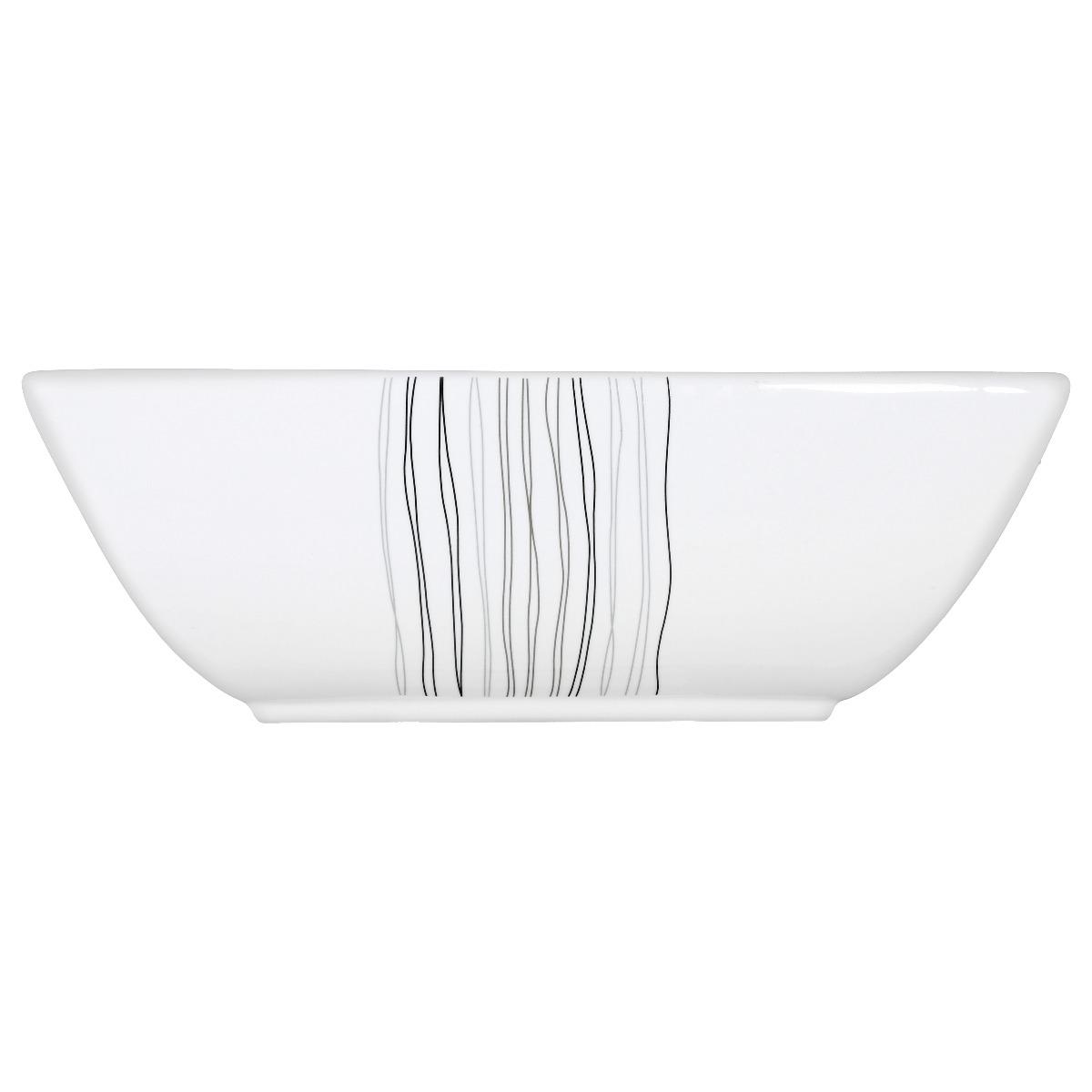 SALADIER LIGNES 24,5X24,5CM