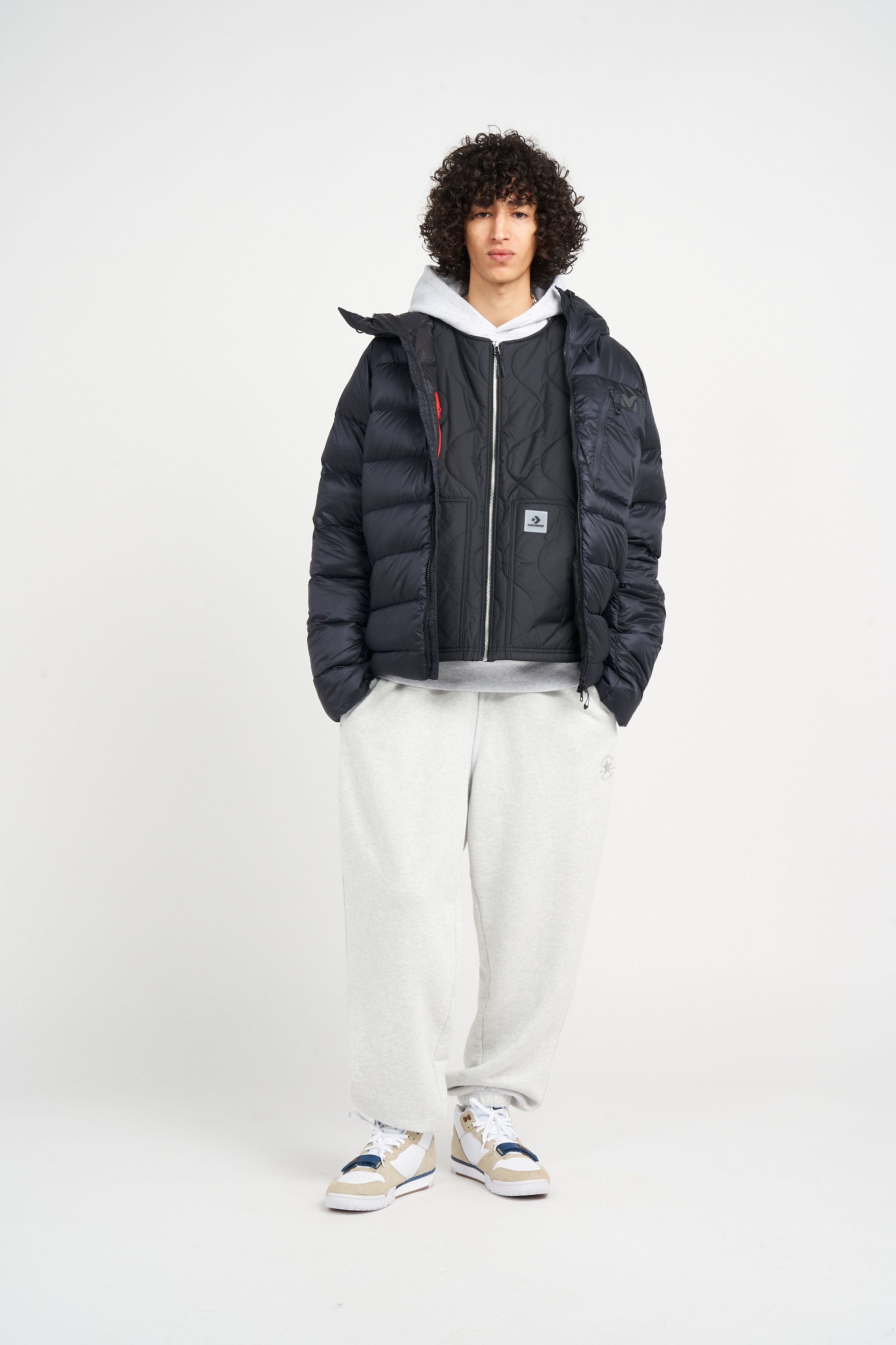 CONVERSE Veste PADDED VEST Noir