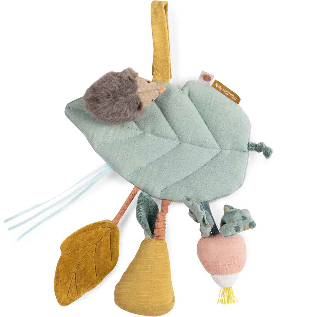 Moulin roty activiteitenknuffel blad