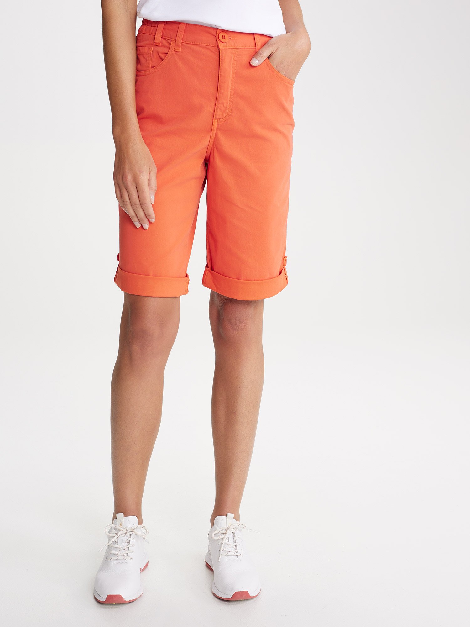 Bermuda Femme Eco Conçu Orange