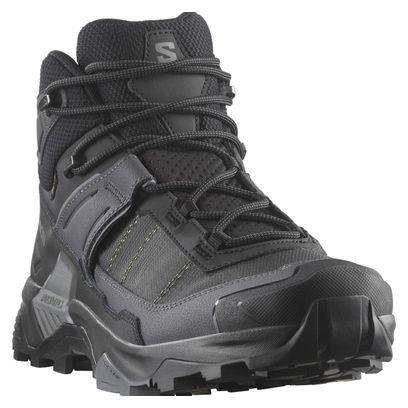 Chaussures Outdoor Salomon X Ultra 5 Mid GTX Noir Homme