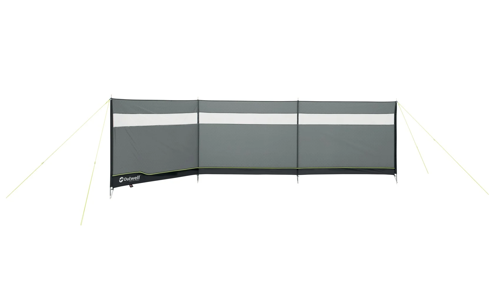 Outwell - Læsejl Charcoal Grå - 5 x 1.25 m