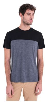 T-Shirt Technique Icebreaker Merinos 125 Cool-Lite Sphere III Gris/Noir