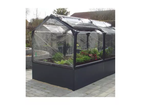 Carré potager premium avec serre Basic air Longueur 240 cm
