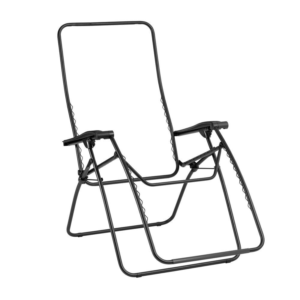 Relaxliege Gestell Rsx XL Stahl Schwarz Noir