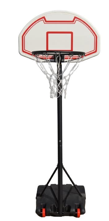 Odin Basketstander 38 cm Svart - Justerbar fra 1,60 m til 2,1 m - med Fot