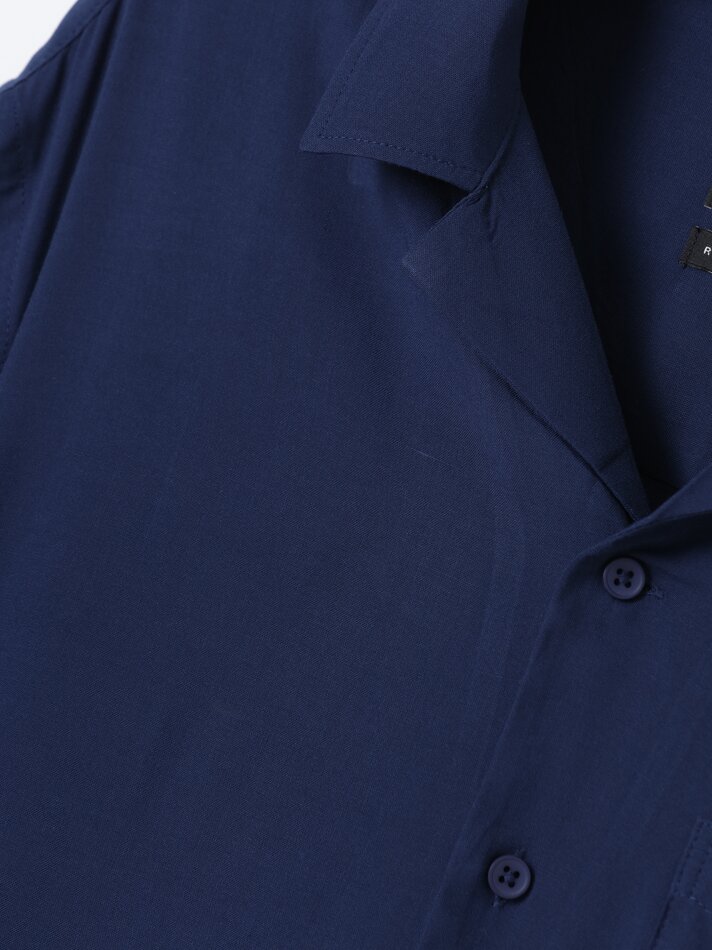 Camisa Resort - Azul Escuro