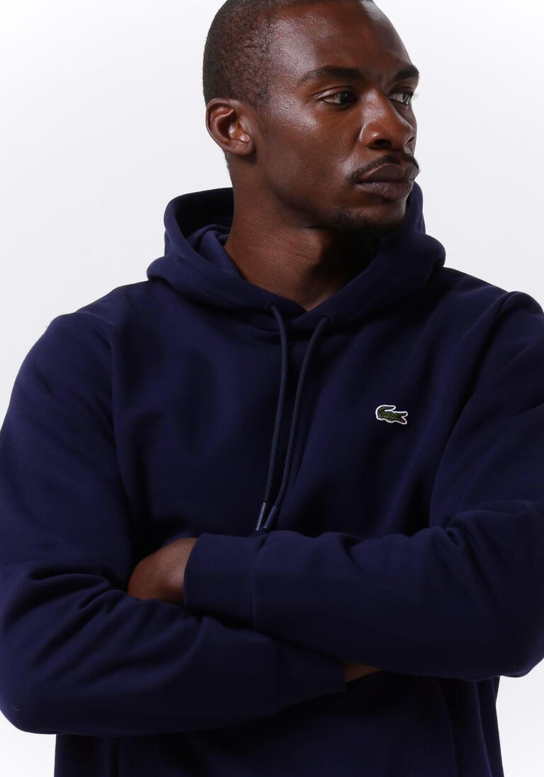 LACOSTE donkerblauwe lacoste sweater sh9623 sweatshirt