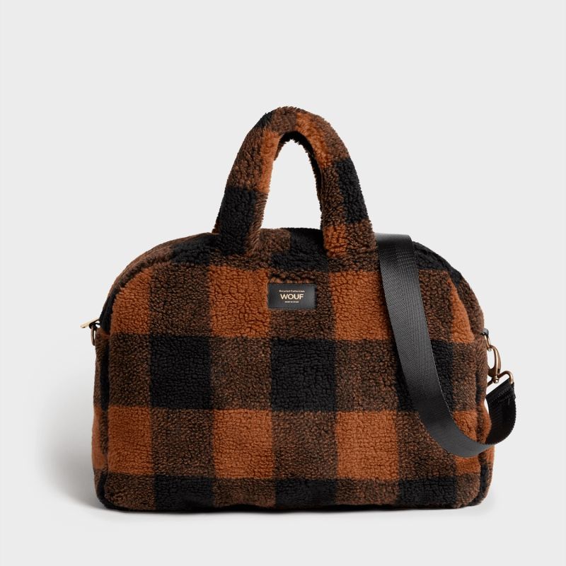 Sac de voyage recyclé Weekend Bag 43 cm Brownie