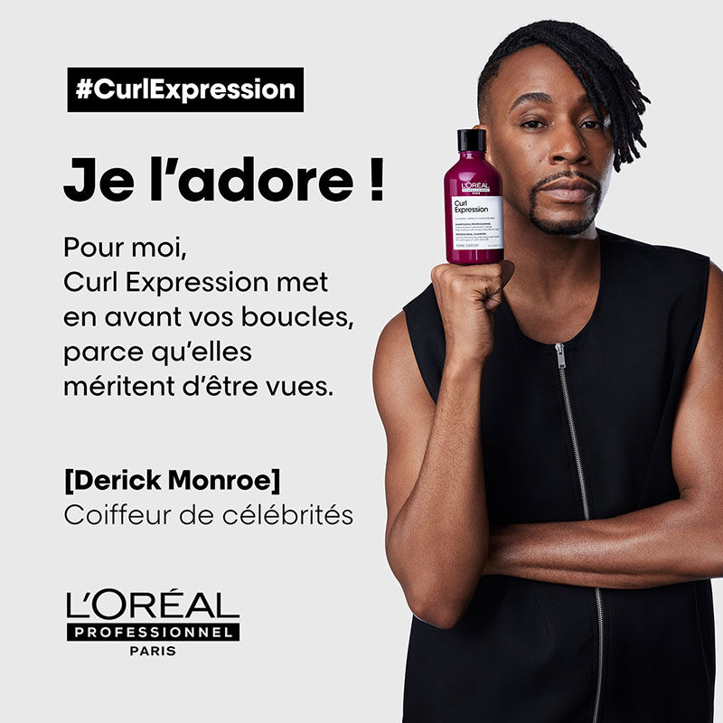 Crème lavante hydratation intense pour cheveux bouclés Curl Expression 500ml