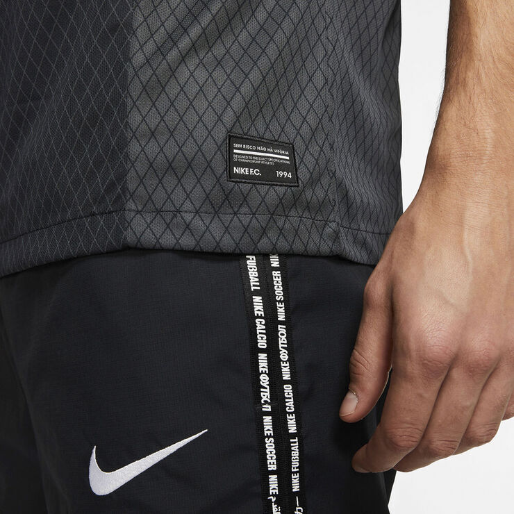 Nike F.c. Away Soccer T Shirt Sort