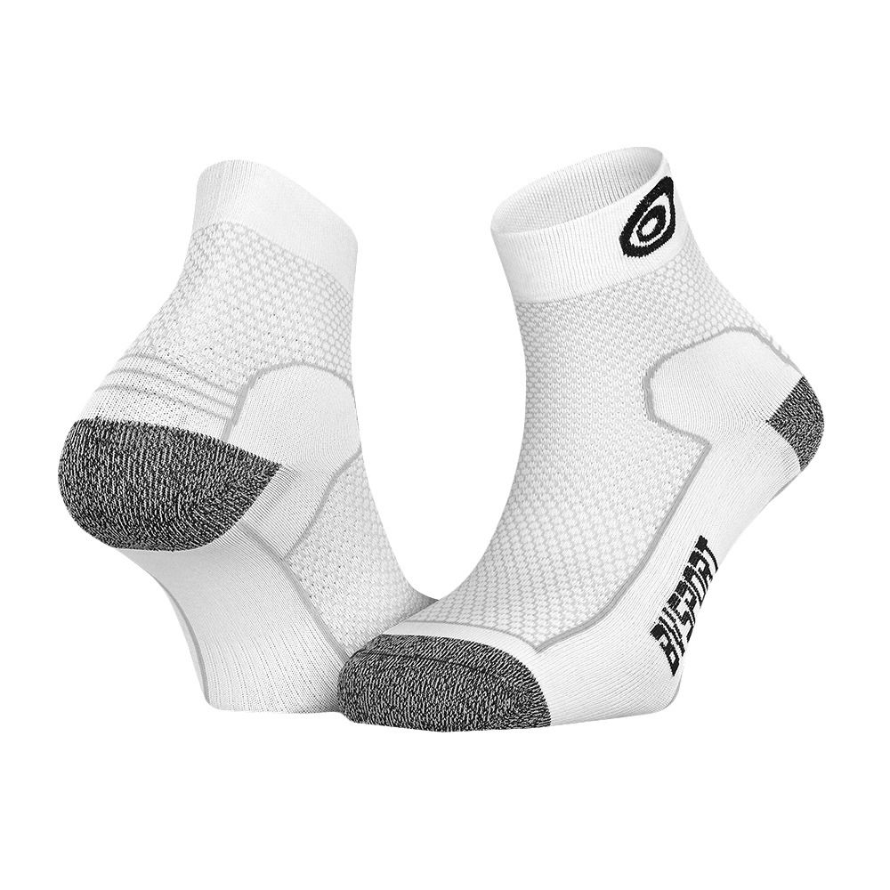 BV Sport DOUBLE POLYAMIDE EVO - Chaussettes blanc/gris
