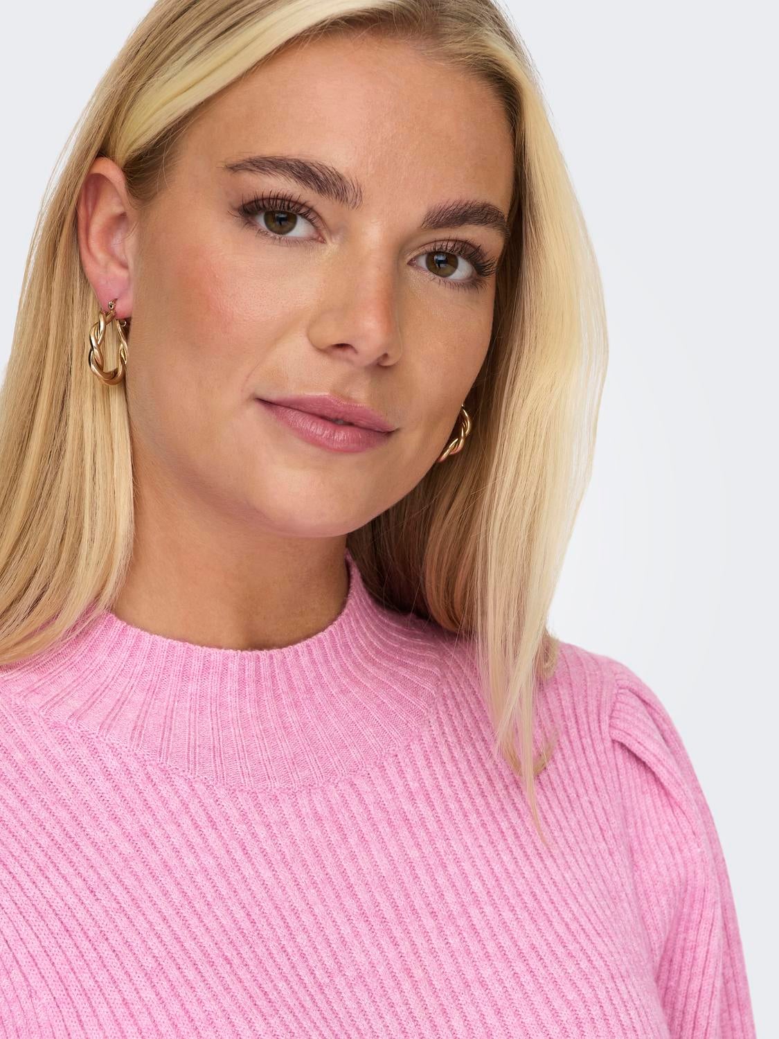 OLMKATIA Strickpullover Fuchsia Pink